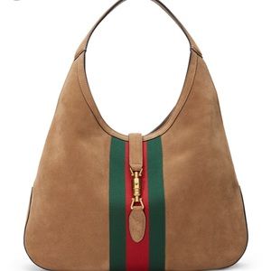 Gucci Jackie Suede Hobo Bag
